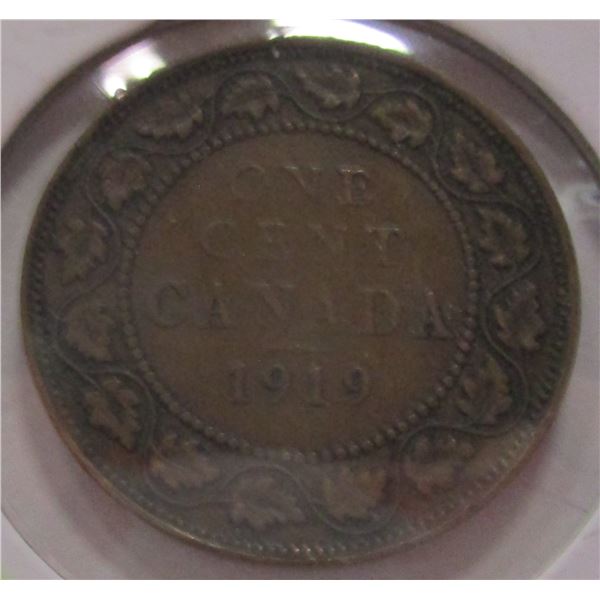 1919 CANADA KING GEORGE V LARGE PENNY