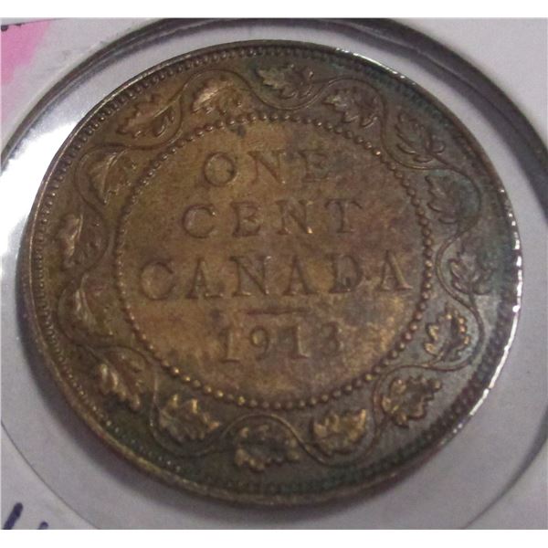 1913 CANADA KING GEORGE V LARGE CENT