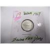 Image 3 : 1967 CANADA SILVER FISH DIME