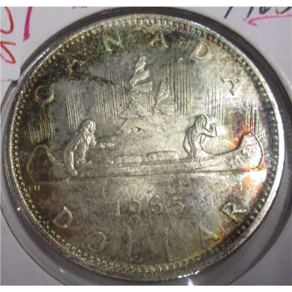 1965 CANADA SILVER DOLLAR