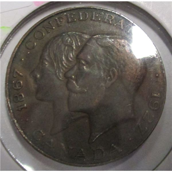 1927 KING & QUEEN COMMEMORATING VISIT TO CANADA TOKEN