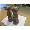 Image 2 : ESTATE:  2 CANDLE HOLDERS/PEDESTALS (APPROX. 14"H)