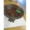 Image 3 : ESTATE:  TIN PEDESTAL BOWL