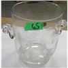 Image 1 : ESTATE:  ICE BUCKET WITH STRAWBERRY DESIGN (HAND CUT & MOUTH BLOWN)