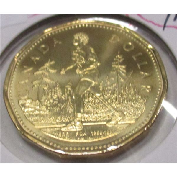 2005 CH/BU CANADA TERRY FOX DOLLAR COIN
