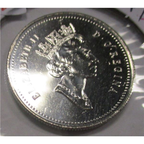 1998 PROOF LIKE QUEEN ELIZABETH II HALF DOLLAR