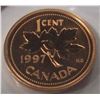 Image 1 : 1997 PROOF CAMEO CANADA PENNY