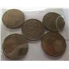 Image 2 : 1955 KEY DATE CANADA PENNIES (5)