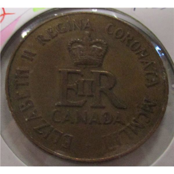 1953 QUEEN ELIZABETH CORONATION MEDAL