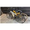 Image 1 : 3 ASSORTED MOUNTAIN BIKES INCL NEXT ASCENT FULL-SUSPENSION MOUNTAIN. BIKE