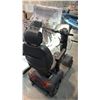 Image 3 : INVACARE PEGASUS METRO 4-WHEEL MID-SIZED MOBILITY SCOOTER - LEFT ARM REST ISSUES AND COSMETIC DAMAGE