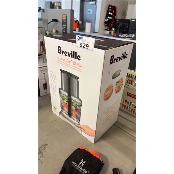 BREVILLE SOUS CHEF 12 PLUS PREMIUM COMPACT FOOD PROCESSOR