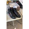 Image 1 : BLACK MEN'S HIGH-TOP SNEAKERS SIZE 7