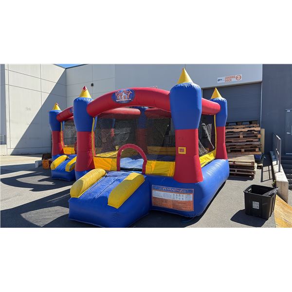 BLAST ZONE MAGIC CASTLE INFLATABLE BOUNCE HOUSE 8.5 X 11 FEET