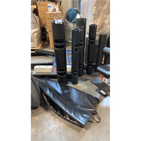 FITNESS TUBES, FITNESS FOAM ROLLERS, STEPPER AND MATS