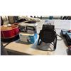 Image 1 : MIXED ITEMS INCL CERAMIC UTILITY HEATER,  ALPENA LEDBAR 9 AUXILIARY LED LIGHT BAR AND REOLINK 5MP