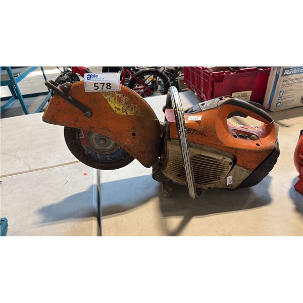 STIHL PROFESSIONAL-GRADE GASOLINE-POWERED CUT-OFF SAW