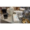 Image 3 : ASSORTED TABLEWARE INCL STAINLESS CLAD COOKWARE, CERAMIC SERVING PLATES AND MORE - MUST TAKE ALL