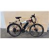 Image 2 : BLACK GOTYGER 24-SPEED FRONT-SUSPENSION PEDAL-ASSIST MTB EBIKE - NO KEY, NO CHARGER