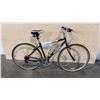 Image 2 : NAVY BLUE GIANT OPTION 21-SPEED VERSATILE HYBRID COMMUTER/ALL-TERRAIN BICYCLE