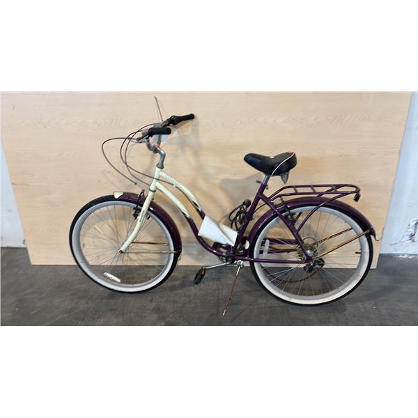 SCHWINN SANCTUARY 7 VINTAGE-INSPIRED ADULT BEACH CRUISER - DRIVE TRAIN ISSUE