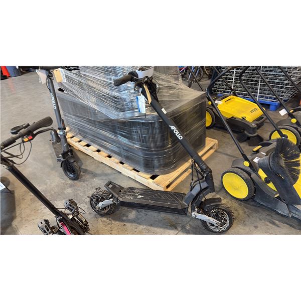 APOLLO PHANTOM HIGH-PERFORMANCE ELECTRIC SCOOTER - NO CHARGER AND BROKEN FOLDING MECHANISM