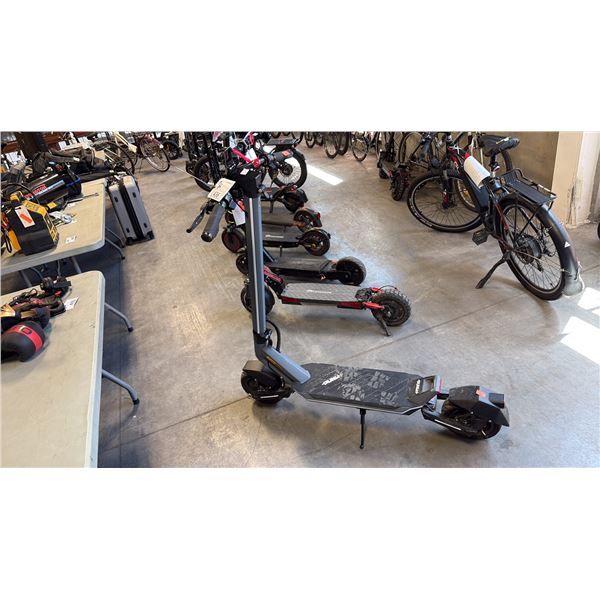 GREY FRAME PUNK RIDER PRO ELECTRIC SCOOTER - NO CHARGER