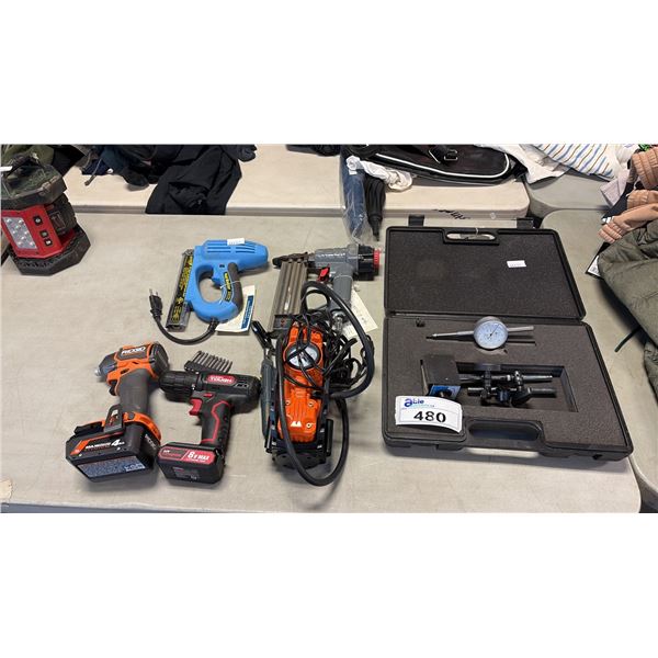 MISC TOOLS INCL KD TOOLS 3766 PRECISION MEASURING TOOL, BONAIRE 12-VOLT INFLATOR/PORTABLE AIR