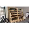 Image 1 : 2 WOODEN LADDER DISPLAY RACK