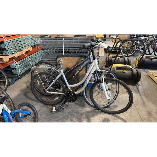 4 MISC BIKES INCL MOUNTAIN TOUR ROAD RUNNER, SUPERCYCLE XTI-18 AND 1 FOR REPAIR