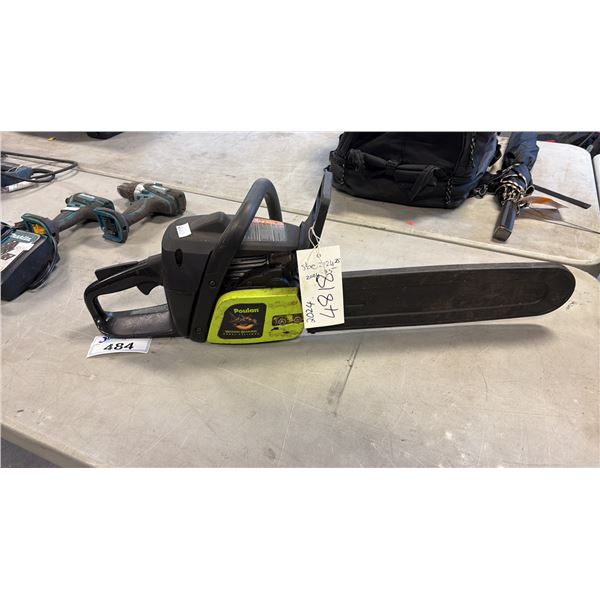 POULAN WOOD SHARK P3314WSA LIGHTWEIGHT, 14-INCH, 33CC GAS-POWERED CHAINSAW