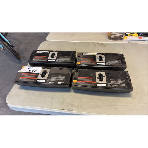 4 SEGWAY 20967-00001 LITHIUM-ION (LI-ION) BATTERY PACKS
