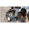 Image 1 : 2 BLACK TOOL BAGS COMES W/ TOOLS