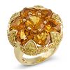 Image 1 : Genuine 12.86 ctw Citrine Ladies Ring  