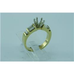 Genuine Diamond Ring 14K White Gold - SRP $4593 