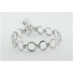 Bracelet 1.27 ctw Diamond  14K White Gold- SRP$ 9644