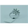 Image 2 : Genuine Diamond & Blue Topaz Ring 14K Gold