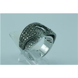 Genuine Diamond Ring 14K Gold 