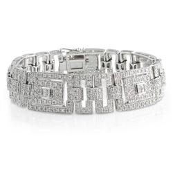 Genuine 4.44 ctw Diamond Bracelet  
