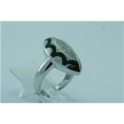 Genuine Diamond Ring 14K Gold 