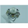 Image 1 : Genuine Diamond & Multi-color Ring 14K Gold - SRP $8463