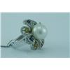 Image 2 : Genuine Diamond & Multi-color Ring 14K Gold - SRP $8463