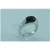 Image 1 : Genuine Diamond & Garnet Ring 14K Gold- SRP$ 3108