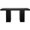 Image 1 : BNIB - Moe's Home Collection - Aurelius 2 Outdoor Dining Table in Black Fiber-Reinforced Concrete - 