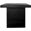 Image 3 : BNIB - Moe's Home Collection - Aurelius 2 Outdoor Dining Table in Black Fiber-Reinforced Concrete - 