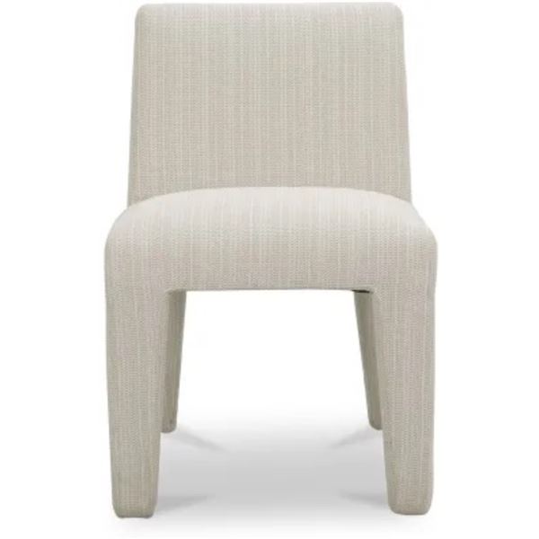 BNIB - Moe's - Verona Outdoor Dining Chair in Cream - MSRP $1,649.00 - AZ-1002-05 - 21.6"W x 28"D x 