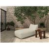 Image 2 : BNIB - Moe's - Lirio Outdoor Chaise in Cream - MSRP $2,399.00 - AZ-1003-05 - 39"W x 78"D x 31.5"H