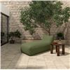 Image 2 : BNIB - Moe's - Lirio Outdoor Chaise in Green - MSRP $2,399.00 - AZ-1003-16 - 39"W x 78"D x 31.5"H