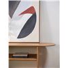 Image 4 : BNIB - Moe's - Ruby Oval Console Table in Natural Oak - MSRP $1,999.00 - BC-1156-24 - 78” W