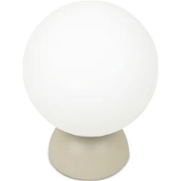 BNIB - Moes - Ovi Table Lamp Soft Beige - MSRP $159 - EL-1004-34 - 6" W x 6" D x 8" H